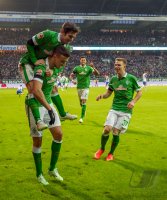Fussball, 1. Bundesliga  Saison 2014/2015: Werder Bremen - Hertha BSC Berlin