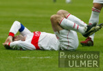FUSSBALL   VfB Stuttgart - Bayer Leverkusen  Soldo (VfB) am Boden