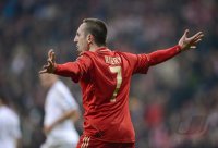 FUSSBALL INTERNATIONAL  CHL HALBFFINALE 11/12: Franck Ribery (FC Bayern Muenchen)