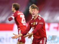 Fussball 1. Bundesliga Saison 21/22: FC Bayern Muenchen - Borussia Moenchengladbach