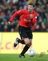 Fussball 1. Bundesliga: Hannover, BERGANTIN Einzelaktion