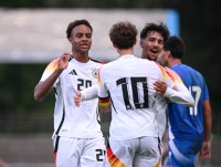 Fussball U 20 Test -Laenderspiel  in Reutlingen  09.09.2025 
Deutschland - Italien
