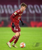 Fussball 1. Bundesliga Saison 21/22: FC Bayern Muenchen - Borussia Moenchengladbach