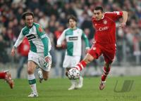 Fussball, 1. Bundesliga: Bayern - Werder