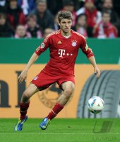 Fussball DFB Pokal 11/12 :  Thomas Mueller (FC Bayern Muenchen)
