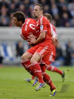 Fussball  1. Bundesliga  13/14: TSG 1899 Hoffenheim - FC Bayern Muenchen