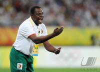 FUSSBALL  Olympia 2008   Viertelfinale  Maenner   Brasilien - Kamerun