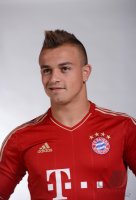 FUSSBALL Fotoshooting Xherdan Shaqiri (FC Bayern Muenchen)