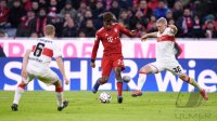 Fussball 1. Bundesliga Saison 18/19: FC Bayern Muenchen - VfB Stuttgart