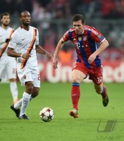 Fussball CHL  Saison 2014/2015: AS Rom - FC Bayern Muenchen
