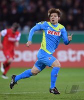 Fussball DFB Pokal Achtelfinale 14/15: Kazuki Nagasawa (1. FC Koeln)