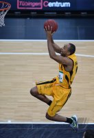 Basketball 1. Bundesliga 2013/2014:  Walter Tigers Tuebingen - Fraport Skyliners Frankfurt