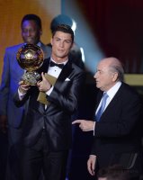 Fussball International  FIFA Ballon d Or 2013: Sieger Cristiano Ronaldo (Portugal)