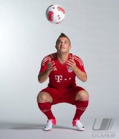 FUSSBALL Fotoshooting Xherdan Shaqiri (FC Bayern Muenchen)
