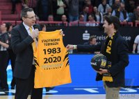 Basketball 1. Bundesliga 16/17 Hauptrunde: Walter Tigers Tuebingen - FC Bayern Muenchen