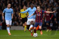 Fussball International CHL Saison 13/14: Manchester City - FC Barcelona