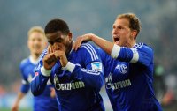 Fussball, 1. Bundesliga12/13: FC Schalke 04 - Hannover 96