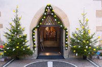 Doppel-Jubilaeum 200 Jahre Schlosskauf / 250 Jahre Kirchweihe St.-Martinus-Kirche in Hirrlingen (Kreis Tuebingen)