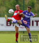 Spielszene Salzburg-Wolfsburg