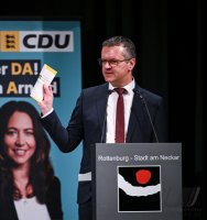 CDU Wahlkampf Landtagswahl Baden - Wuerttemberg