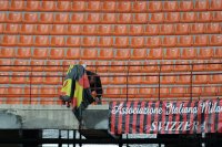 FUSSBALL SERIE A:  ABSAGE des Spiels AC Mailand - Genua