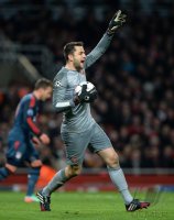 Fussball International CHL Saison 13/14: Torwart Lukasz Fabianski (Arsenal)