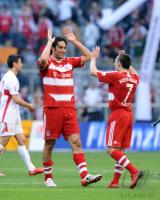 Fussball  1. Bundesliga  07/08  FC Bayern Muenchen - VfB Stuttgart