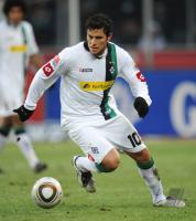 FUSSBALL, 1. BUNDESLIGA, 17. Spieltag: Moenchengladbach, BOBADILLA Einzelaktion