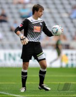 2. Fussball Bundesliga: Torwart Martin Maennel (FC Erzgebirge Aue)