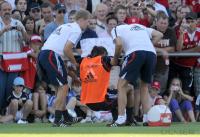 Fussball 1. Bundesliga:  Training beim  FC Bayern Muenchen