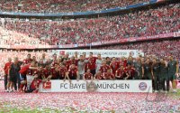 Fussball 1. Bundesliga Saison 17/18: Meister FC Bayern Muenchen