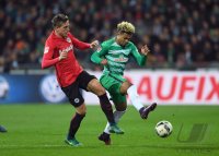 Fussball Bundesliga Saison 16/17: SV Werder Bremen - Eintracht Frankfurt