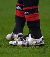 FUSSBALL SERIE A 2013/2014: FEATURE Fussballschuhe Mario Balotelli (AC Mailand)