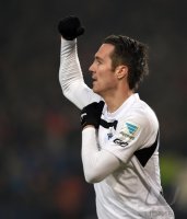 Fussball, 1. Bundesliga  Saison 2014/2015: Hannover 96 - SC Paderborn 07