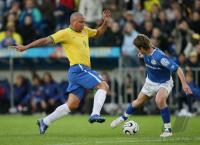 Fussball WM TestspielBrasilien - Auswahl FC Luzern