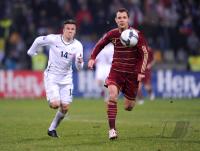 Fussball International  Play Off, Slowenien - Russland