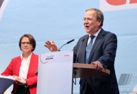 Politik, Bundestagswahl 2021 Wahlkampf CDU; Union-Kanzlerkandidat Armin Laschet