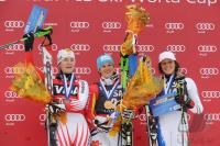 SKI Weltcup Damen  Aspen;  SIEGERIN Kathrin Hoelzl (GER)