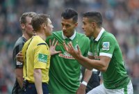 Fussball, 1. Bundesliga  Saison 2014/2015: Werder Bremen - FC Augsburg
