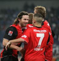 Fussball 1. Bundesliga: Duisburg - Frankfurt