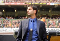 FUSSBALL SERIE A:  Trainer Andrea Stramaccioni (Inter Mailand)