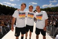 FUSSBALL EURO 2008: Empfang fuer den Vize-Europameister