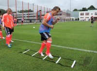 Fussball 1. Bundesliga 12/13: Training beim FC Bayern Muenchen