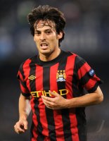 Fussball CHL  Saison 2011/2012: David Silva (Manchester City)