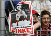 Fussball 2. Bundesliga SC Freiburg  Pro Trainer Volker Finke