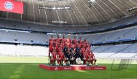 Fussball 1. Bundesliga 2017/2018: Fototermin beim FC Bayern Muenchen