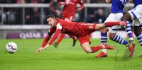 Fussball 1. Bundesliga Saison 18/19: FC Bayern Muenchen - FC Schalke 04