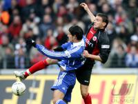 Fussball, 1. Bundesliga: Frankfurt - Schalke