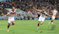 FUSSBALL WM 2014 FINALE: JUBEL  Mario Goetze (Deutschland)