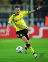 Fussball CHL  Saison 2011/2012:  Borussia Dortmund, GROSSKREUTZ am Ball